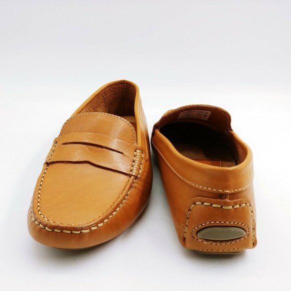 Land's End Womens 518180 Leather Penny Loafer 11 - Picture 3 of 11